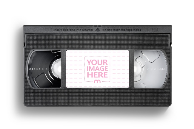 vhs label template